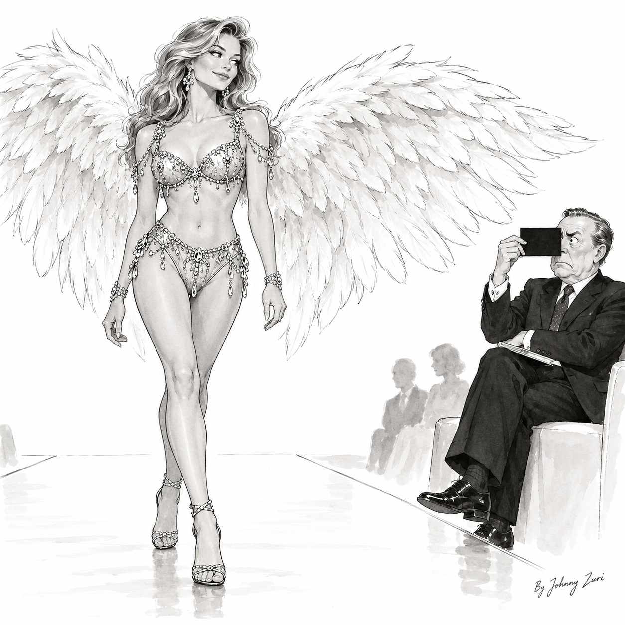 VICTORIA'S SECRET: el lujo que aterra al puritano 1 Alas de lujo en la pasarela